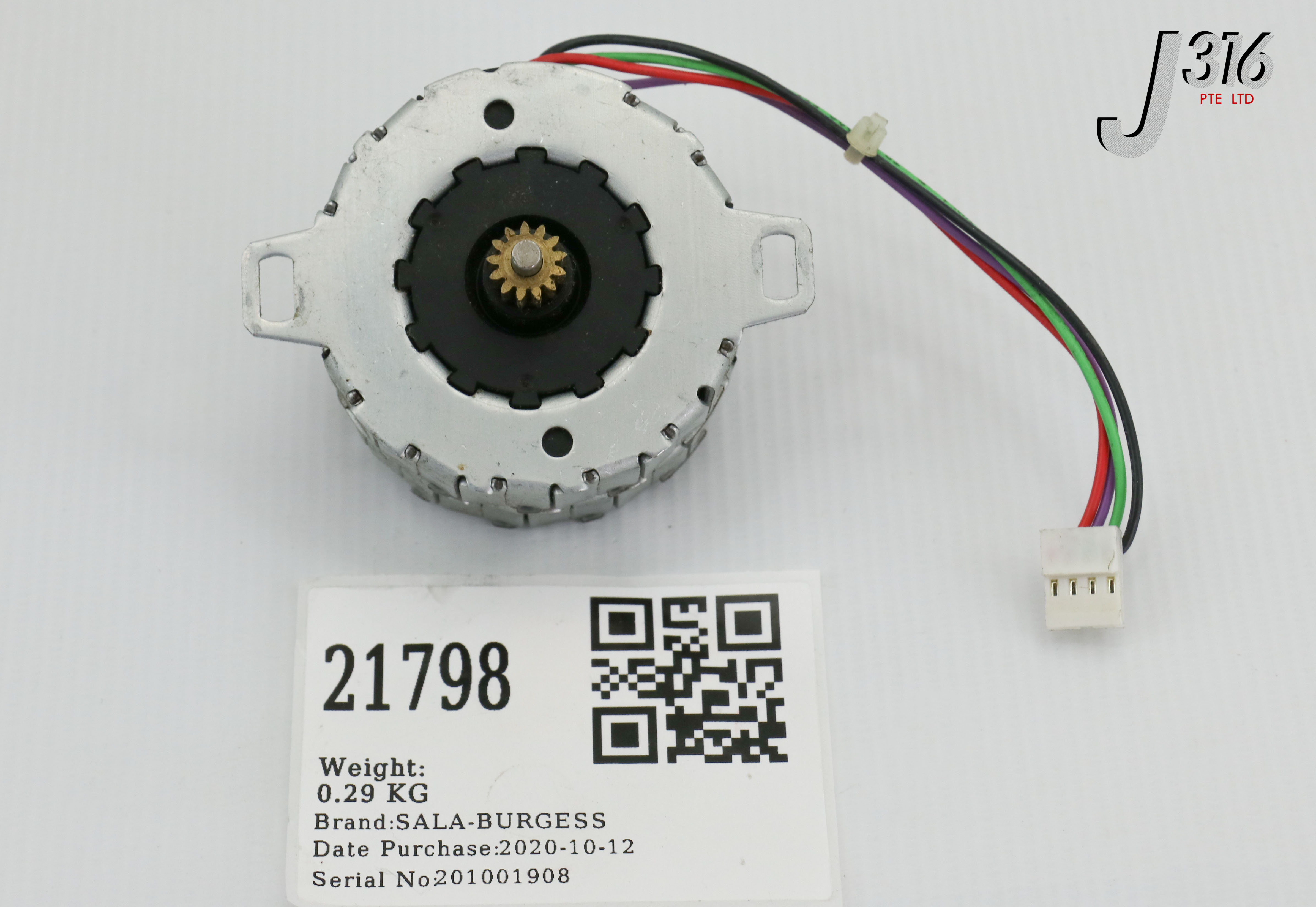 21798 SAIA-BURGESS STEPPER ROTARY MOTOR UHD14N01RAZ24 – J316Gallery